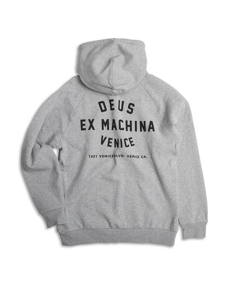 Venice Address Hoodie Grey Marle