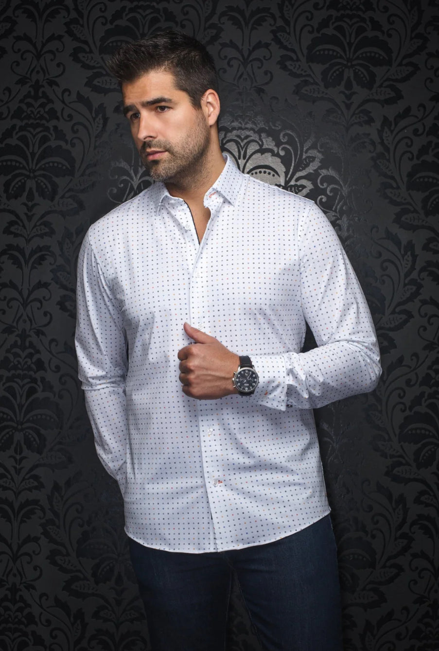 SHIRT | ALEXANDER-SQRX, WHITE