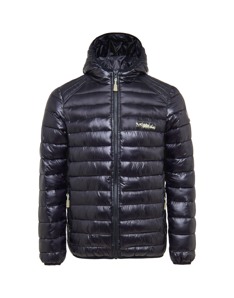 MEN'S FEATHER JACKET LUCKY BLACK