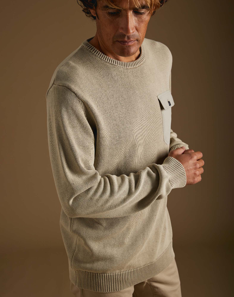 MEN'S JUMPER PULL POCKET SCAPE