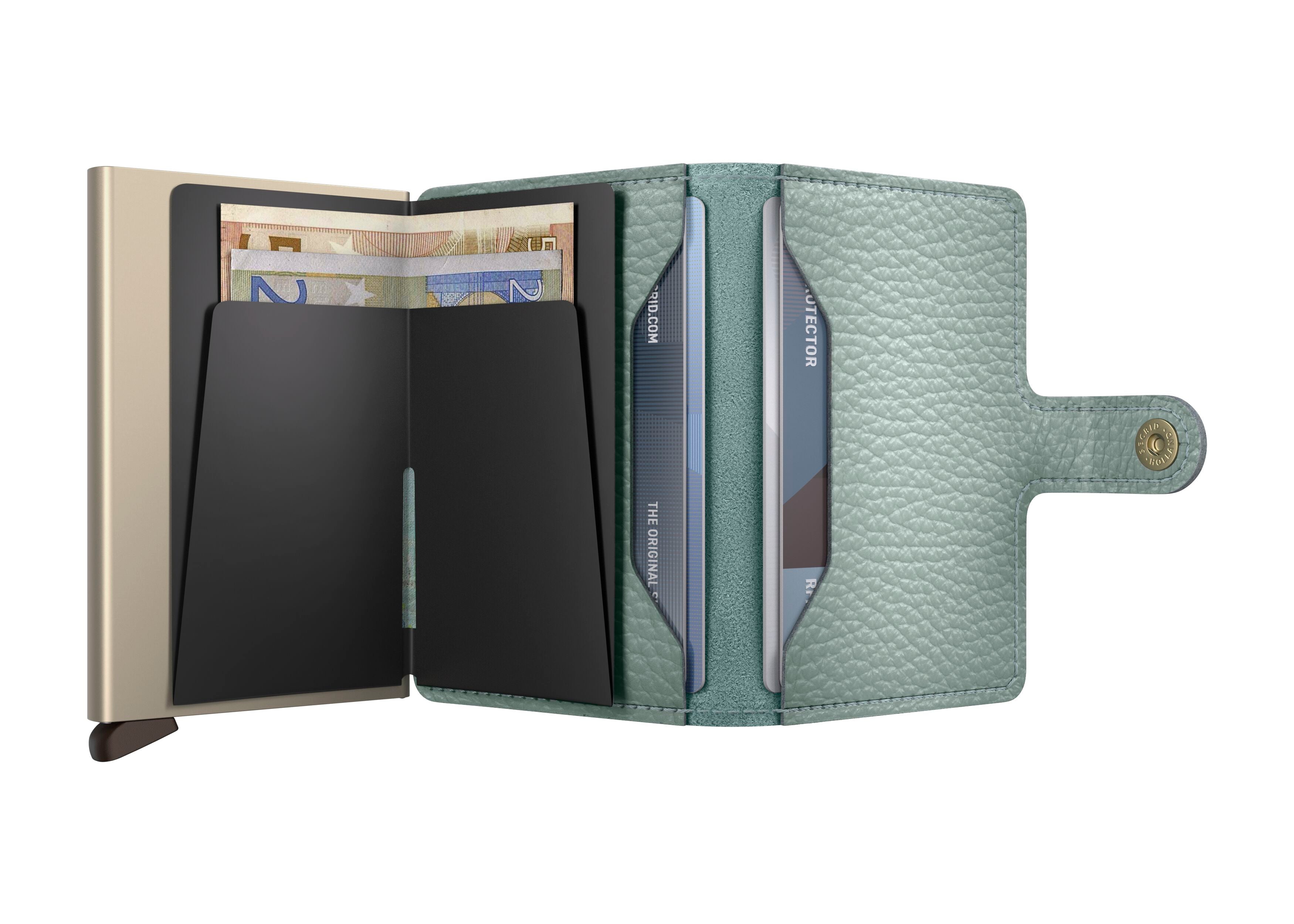 Miniwallet Pebble Sea Green