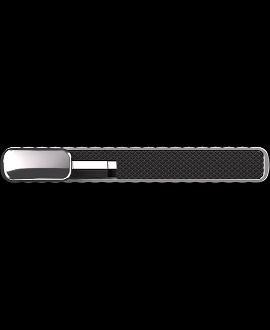 PREMIUM CARDPROTECTOR - FLUTED SILVER / RFID SECURE