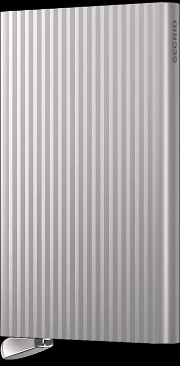 PREMIUM CARDPROTECTOR - FLUTED SILVER / RFID SECURE