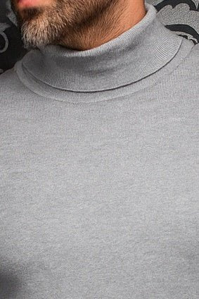 SWEATER MERINO WOOL | ARKANES, LIGHT GREY