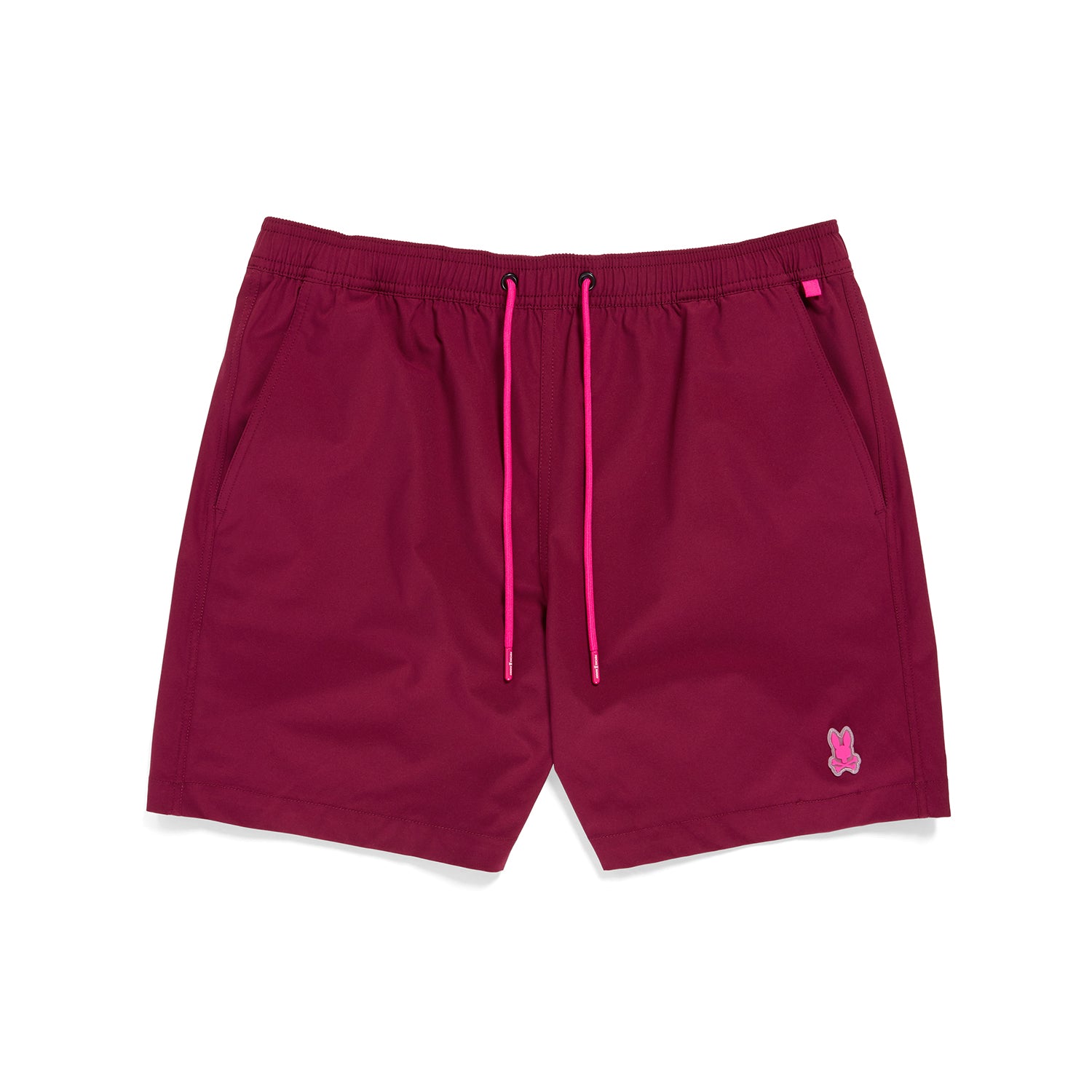 Mens Palmview Hydrochromic Swim Trunk-607 Crimson