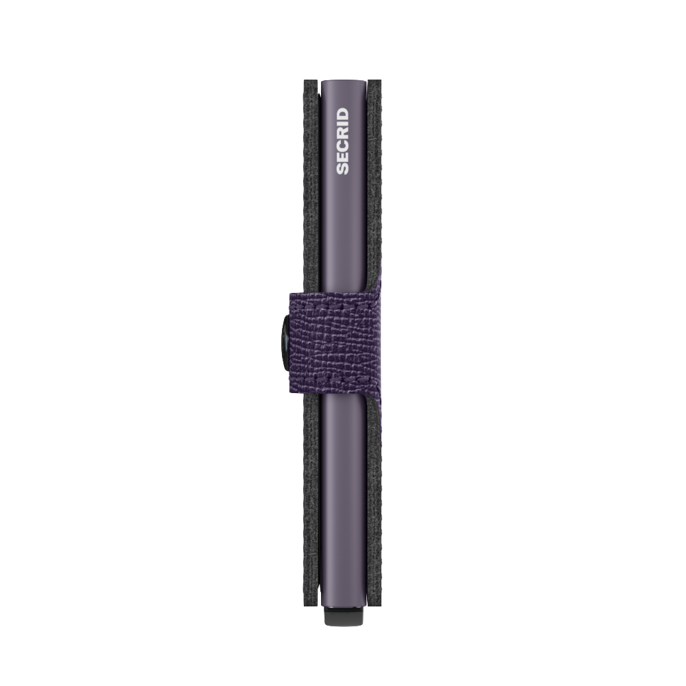 Miniwallet Crisple Purple RFID Secure
