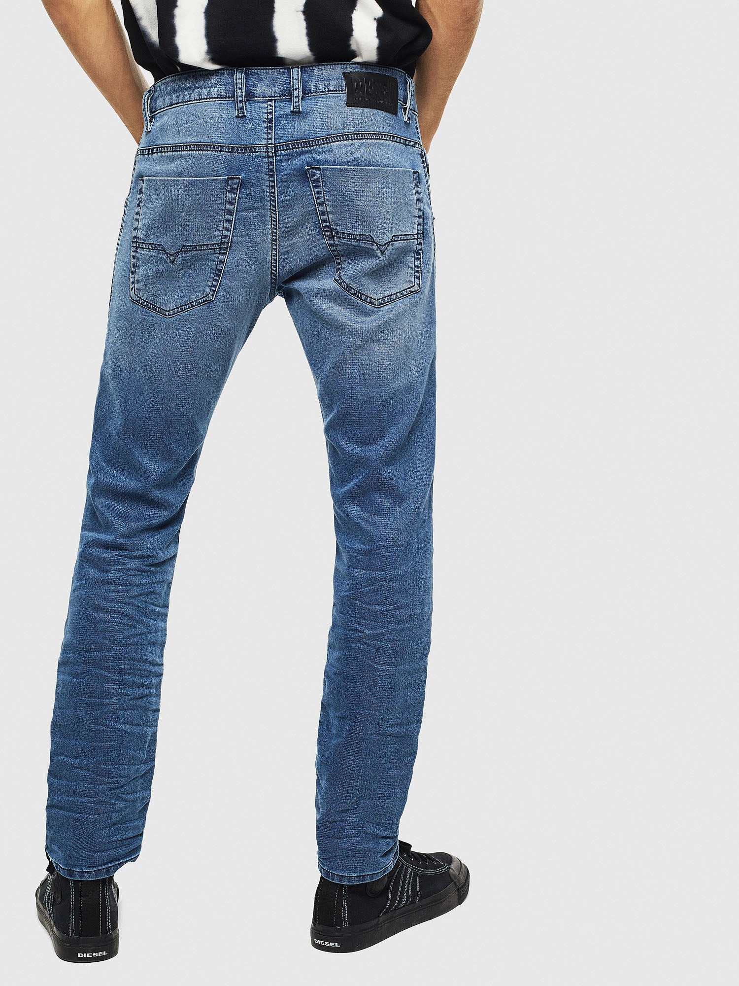 Krooley Joggjeans 069MA Medium Wash Tapered Stretch