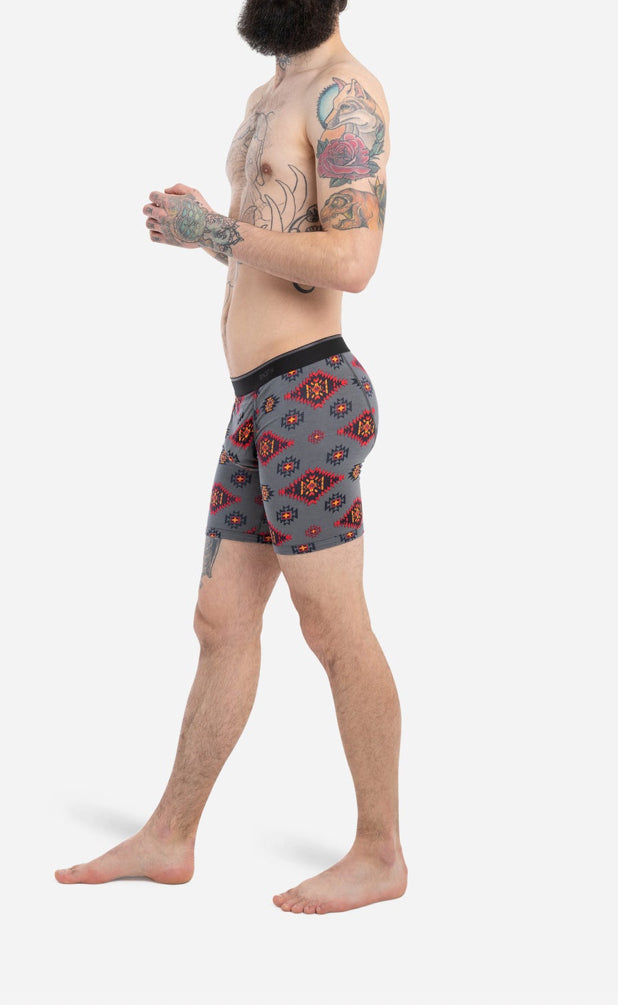 BN3TH Men’s Classic Cut 6.5” Tapestry Boxer Brief Underwear