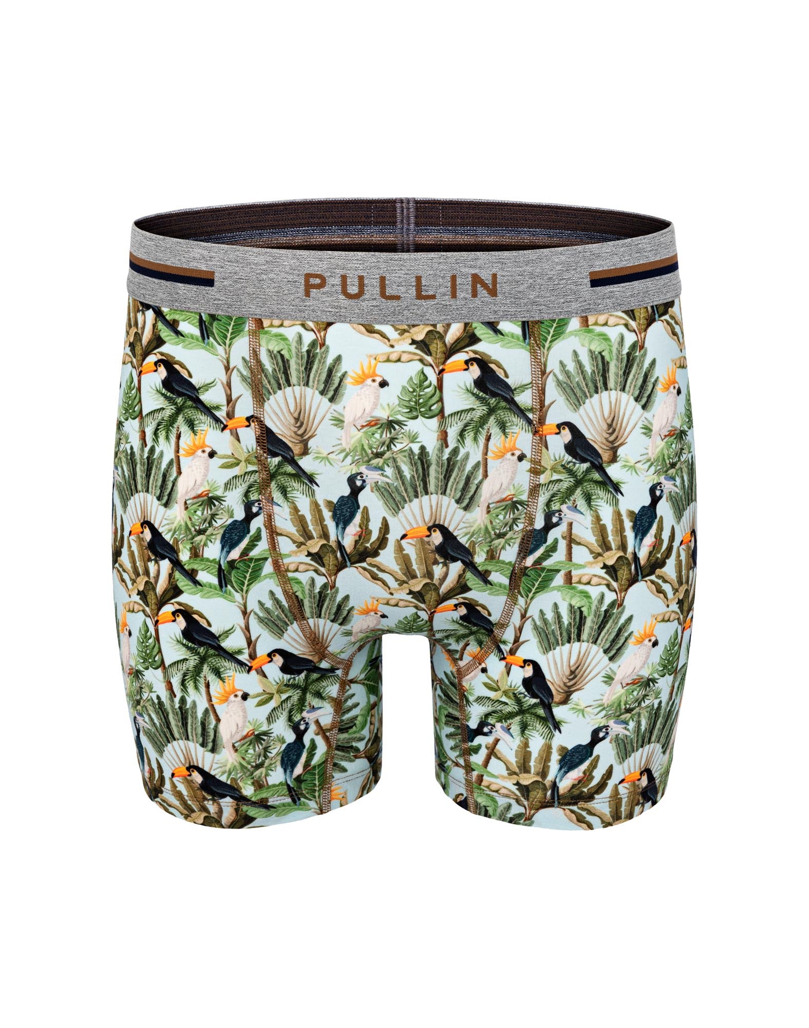Pullin Men’s Fa2 Junglelove Exotic birds toucan Long cut Underwear Organic Cotton