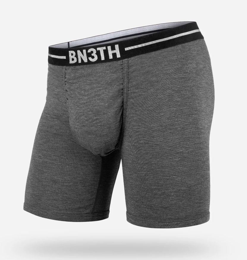 Classic Cut 6.5” Infinite with Ionic Boxer Brief Solid Ash Underwear