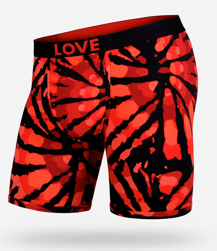 Classic Cut 6.5” Tie Dye Love ❤️ Boxer Brief Underwear