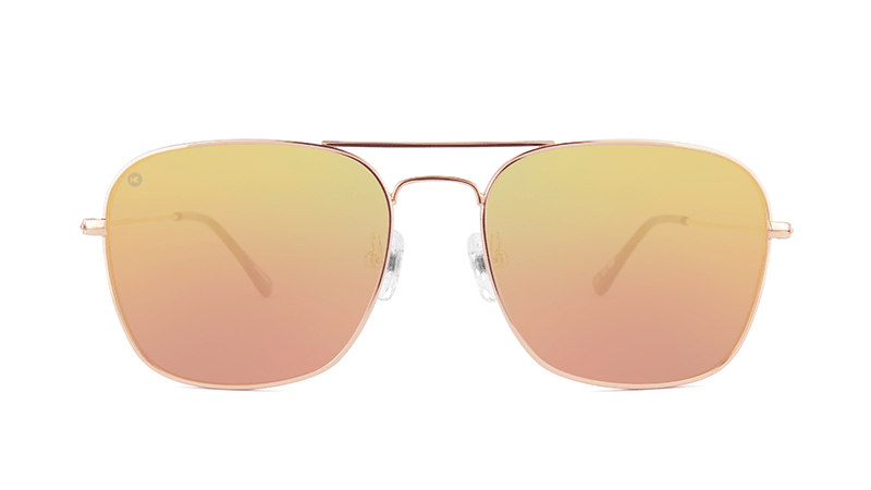 Unisex Sunglasses Mount Evans Gold/Copper Polarized Aviator style