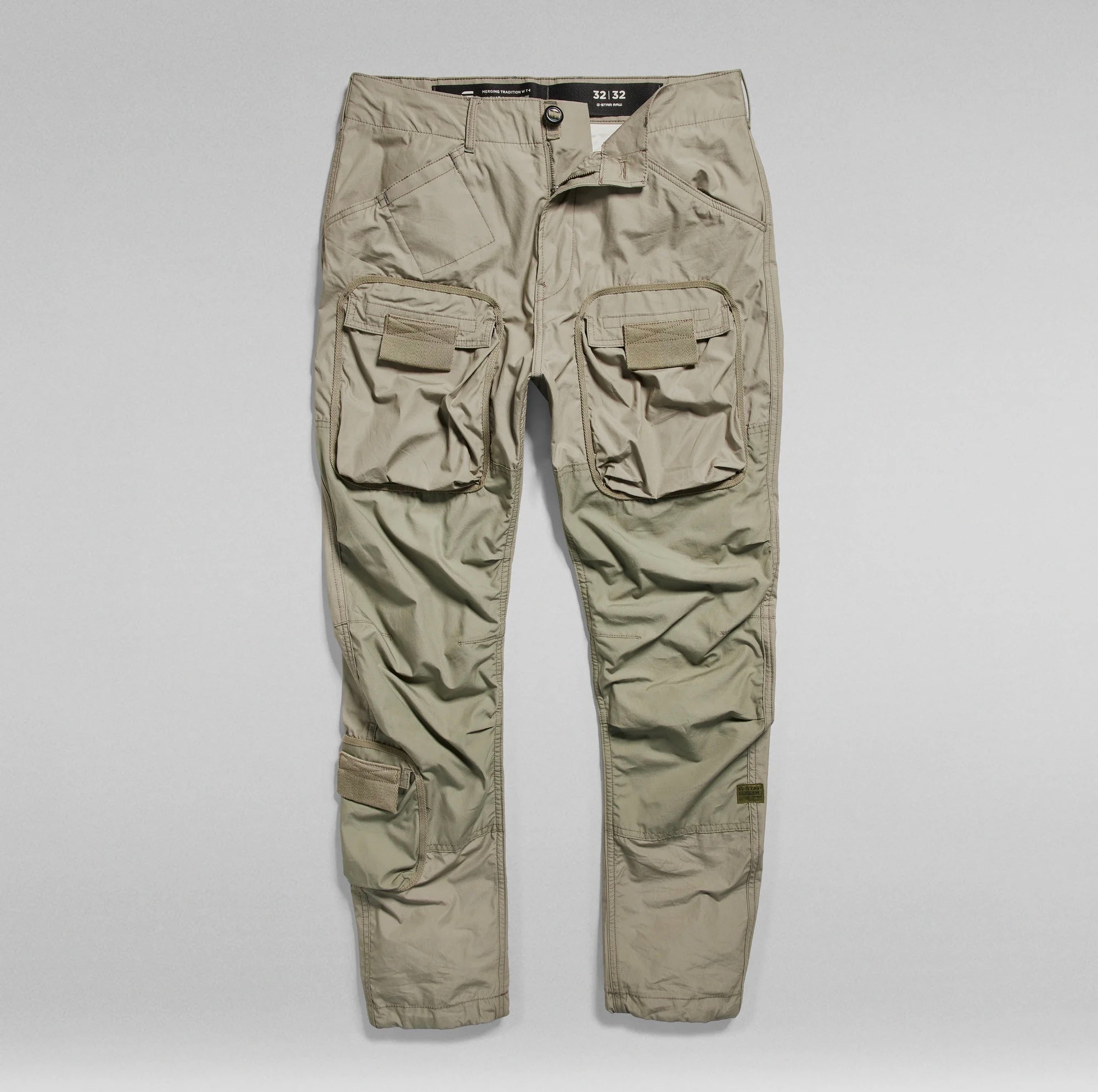 3D Regular Tapered Cargo Pants Shamrock Green