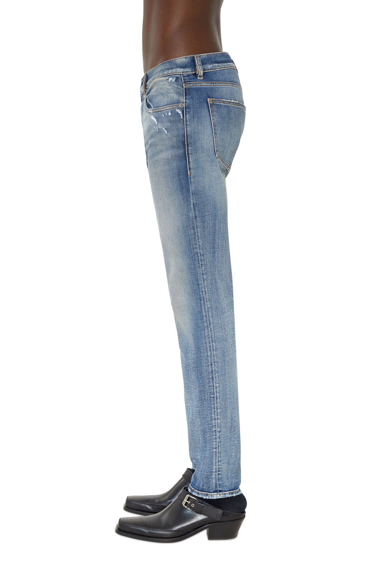 2019 D-Strukt 09E15 Slim Medium Blue Jeans