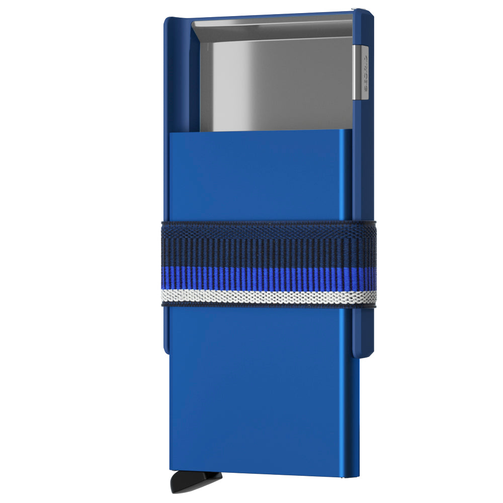 Secrid Cardslide blue/Blue RFID Secure card-slide authorized dealer Skyscraper