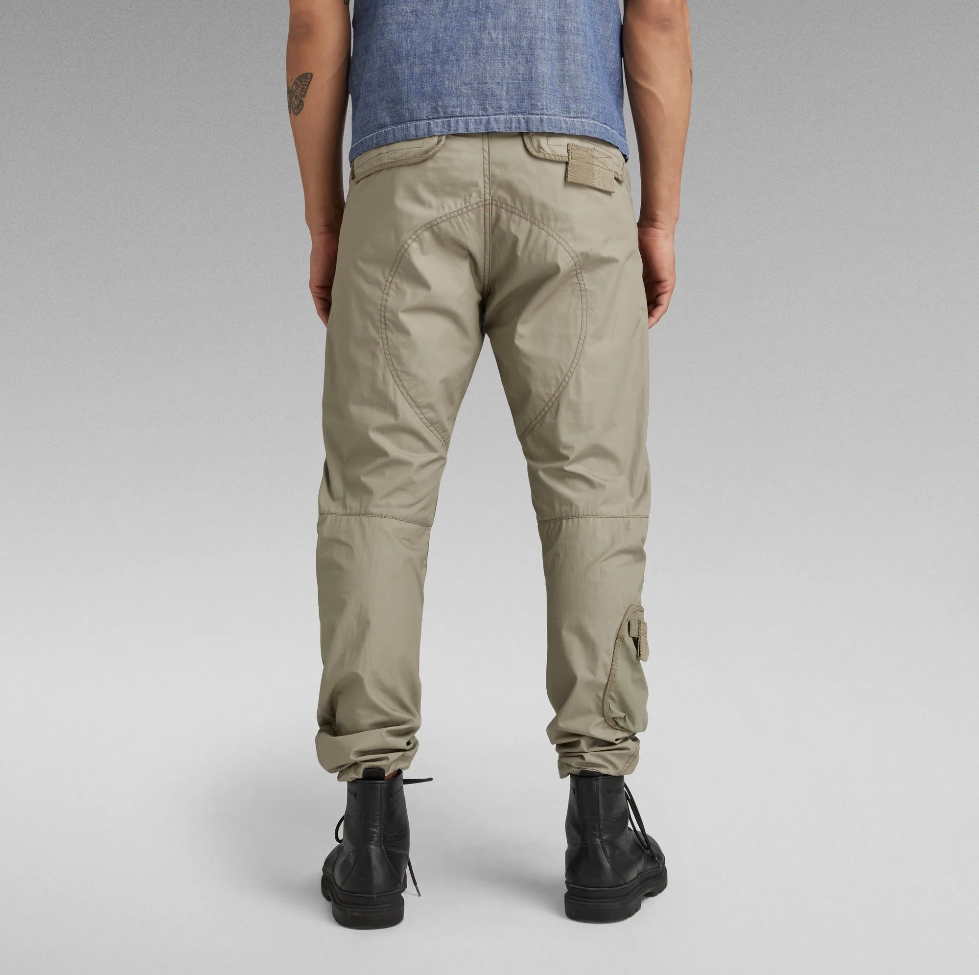 3D Regular Tapered Cargo Pants Shamrock Green