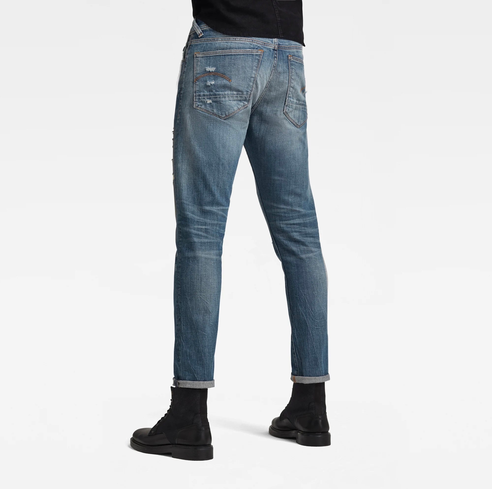 G-Bleid Slim Denim Vintage Amalfi Restored Jeans Sustainable Materials