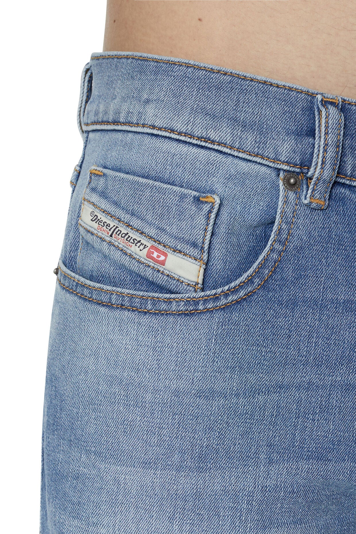 2019 D-Strukt 09E13 Slim Jeans Light Blue