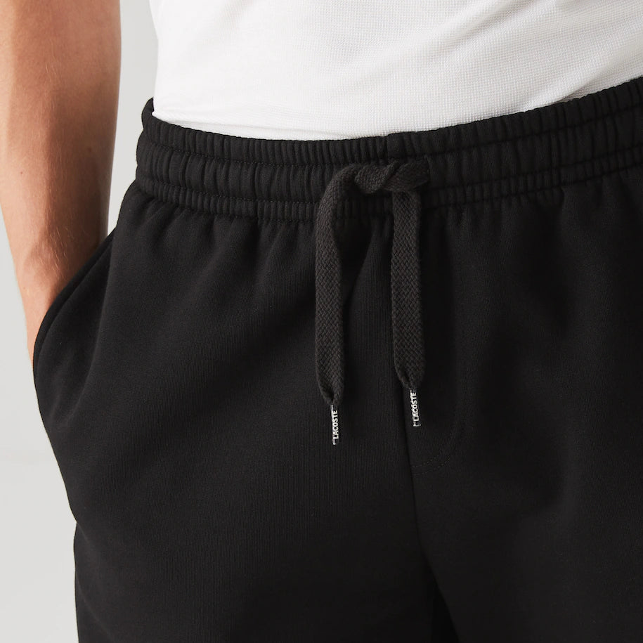 Lacoste Men’s Sport Tennis Fleece Shorts Black