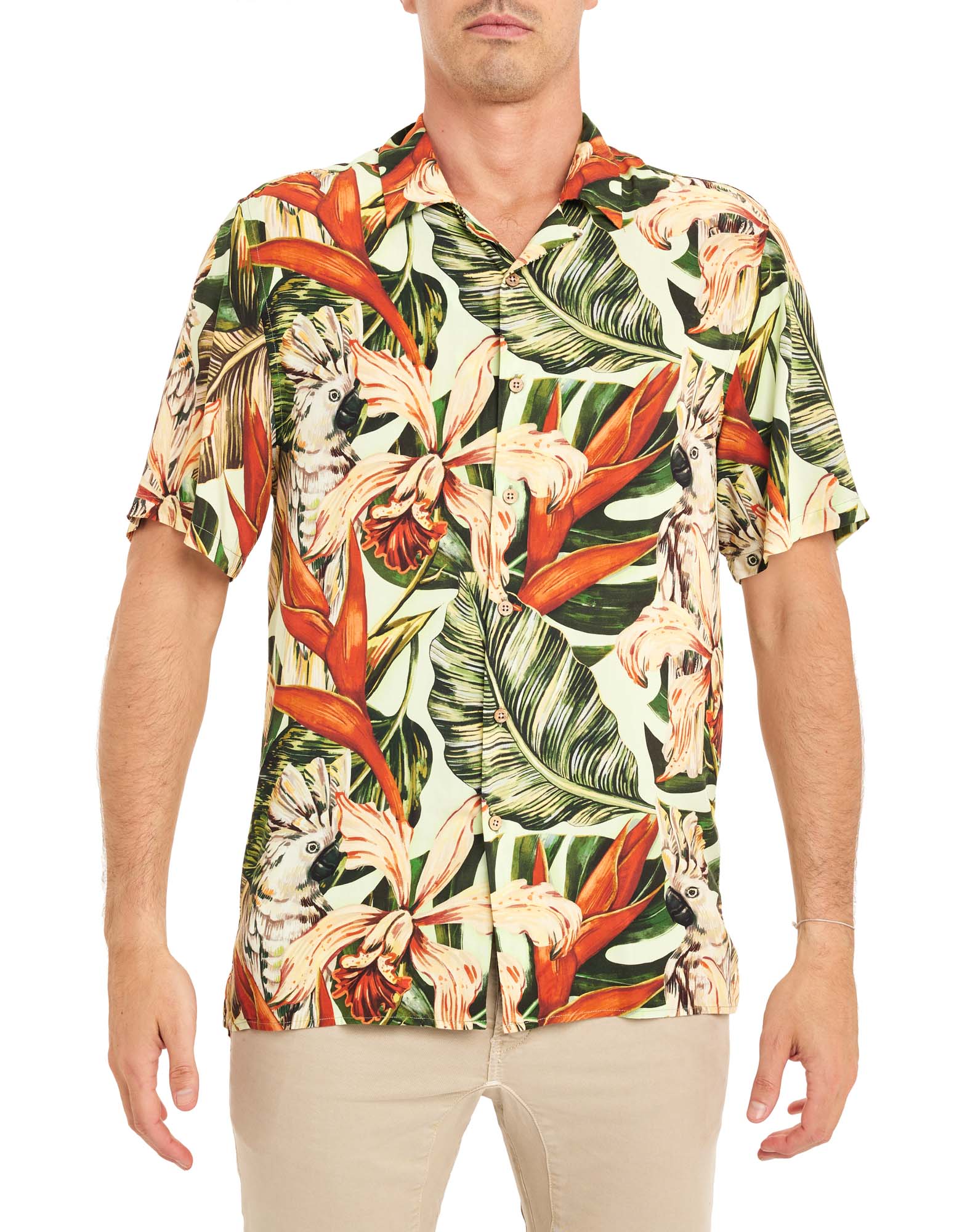 Pullin Hawaiian Shirt Botanik