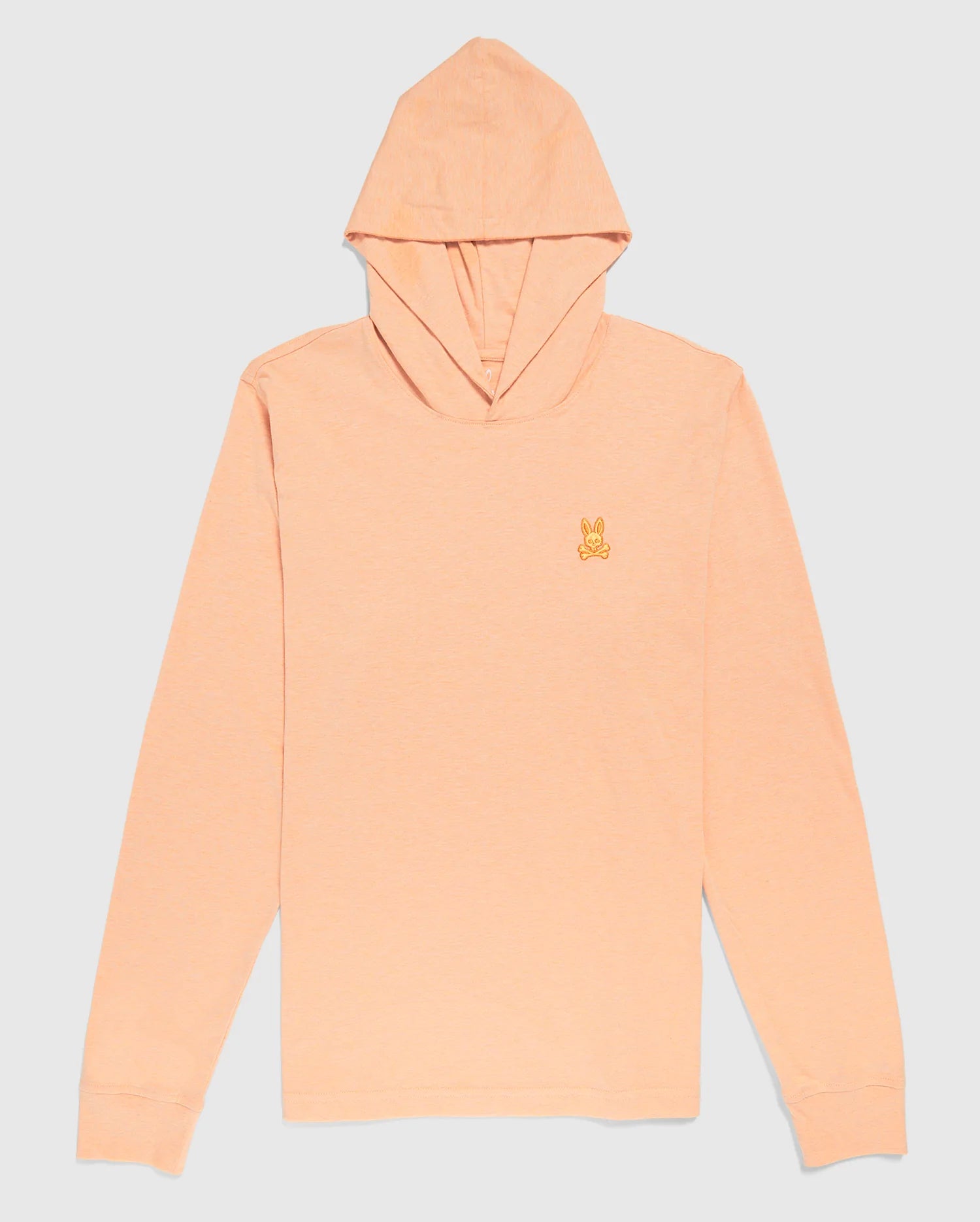 Psycho bunny timmis pullover hoodie Heather sunset sky