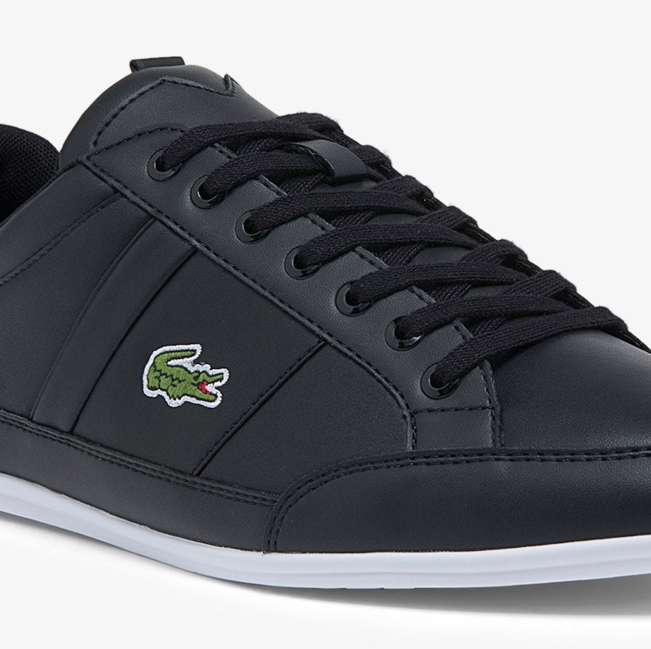 Chaymon Synthetic And Leather Trainers Black