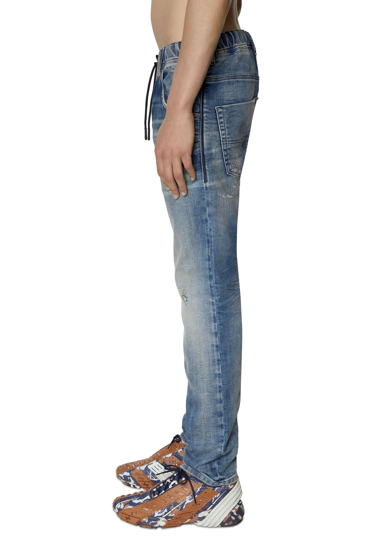 Krooley Joggjeans 09E09 Tapered Medium Blue