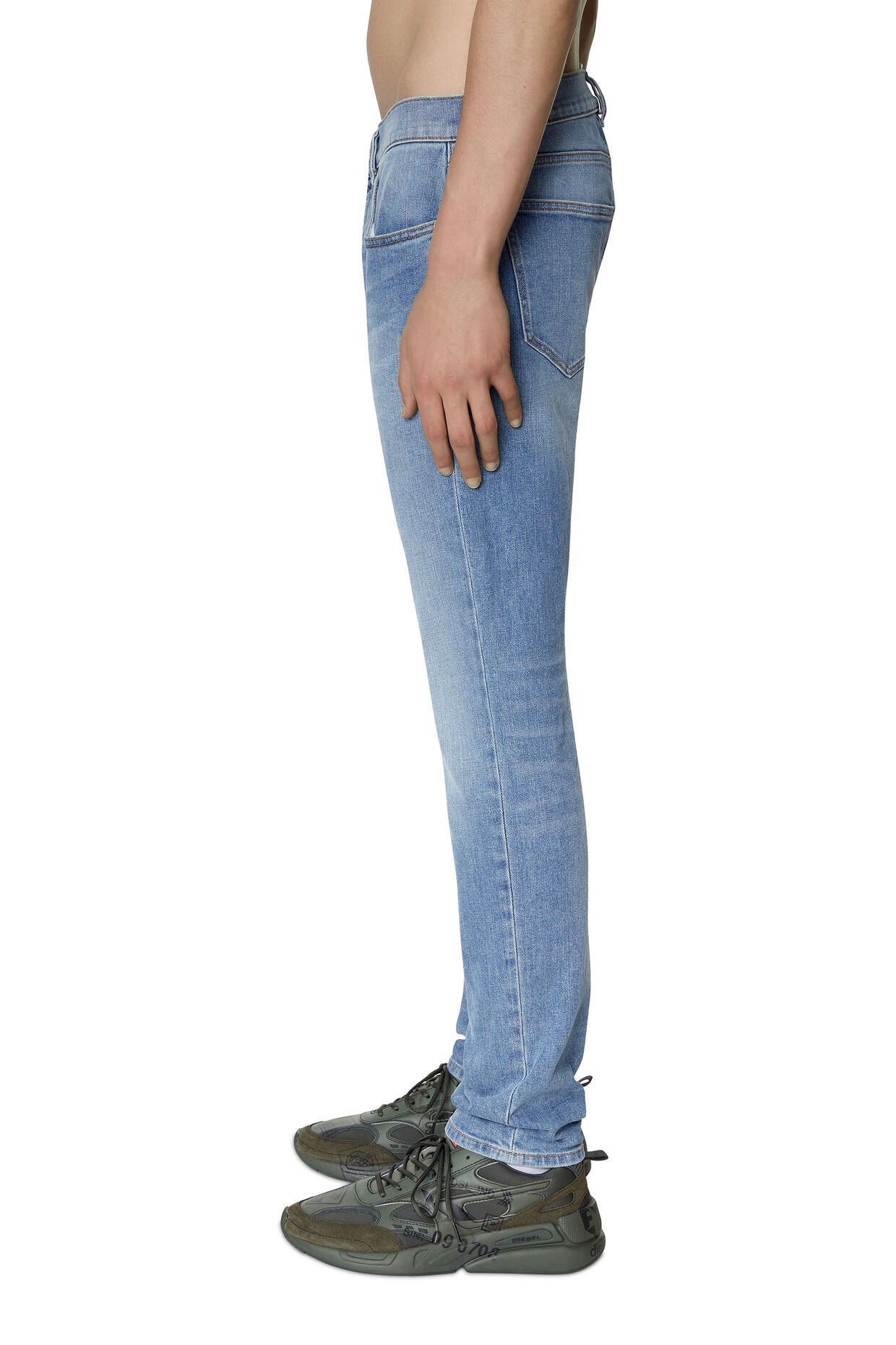 2019 D-Strukt 09E13 Slim Jeans Light Blue