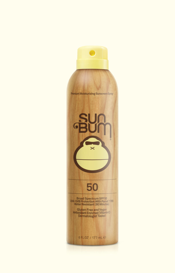Sun bum Original SPF 50 sunscreen spray 6ox