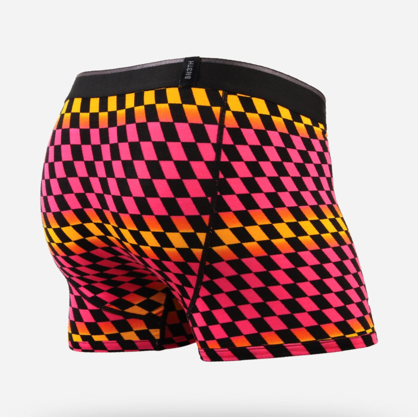 BN3TH Men’s Underwear Classic cut Trunk Print Radical Sunset 3.5 inch
