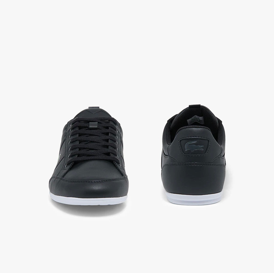 Chaymon Synthetic And Leather Trainers Black