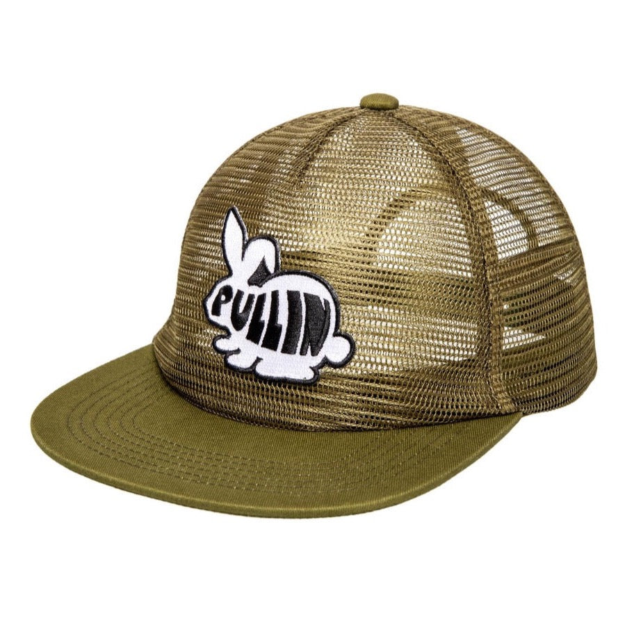 Trucker Hat Green Bunny