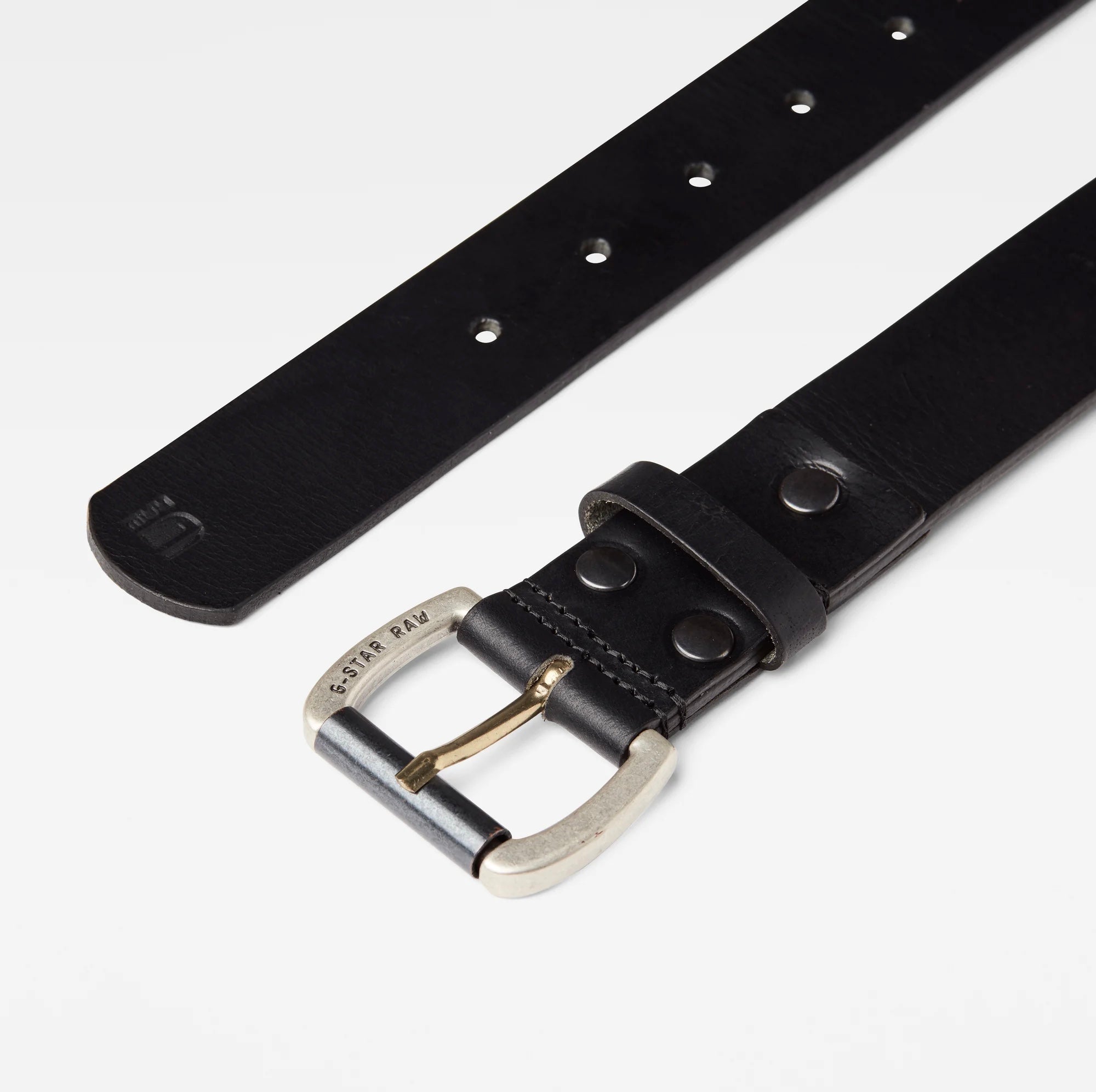 G-Star Raw Men’s Dast Belt Black Genuine Leather