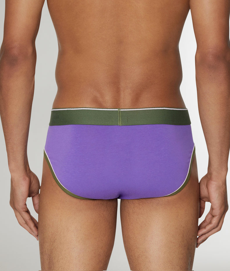 Diesel umbr andre Lavender Brief Underwear with Logo