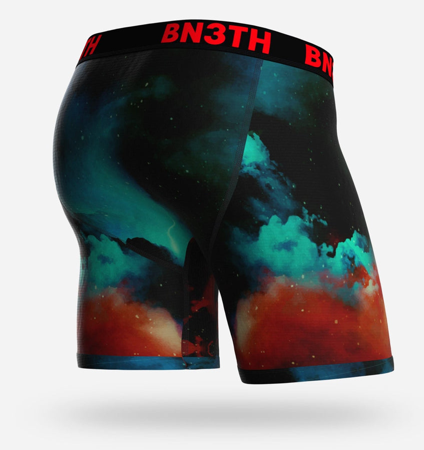 6.5” pro with ionic Boxer Brief Stormy Print Underwear