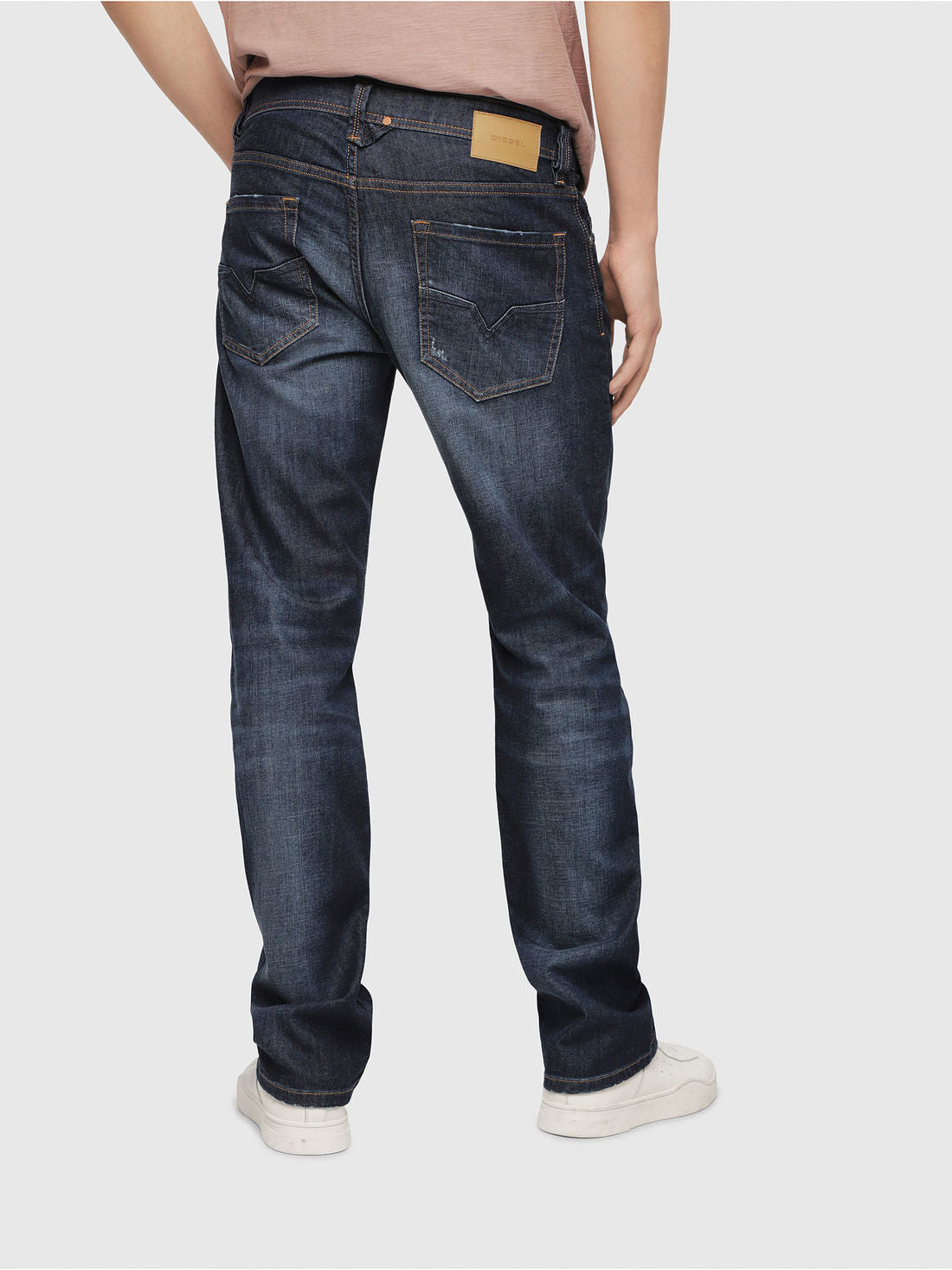 LARKEE Medium Blue Trouser Jeans