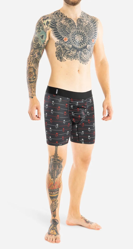 BN3TH Boxer Brief 6.5” Entourage Bloom surfer Print Underwear