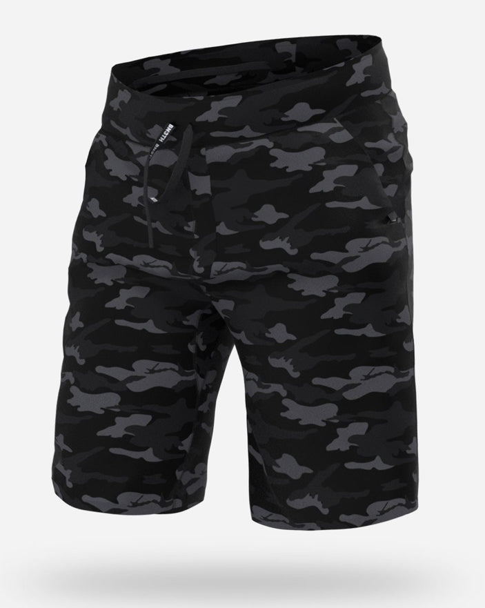 Men’s Pyjamas Shorts Black Covert Camouflage