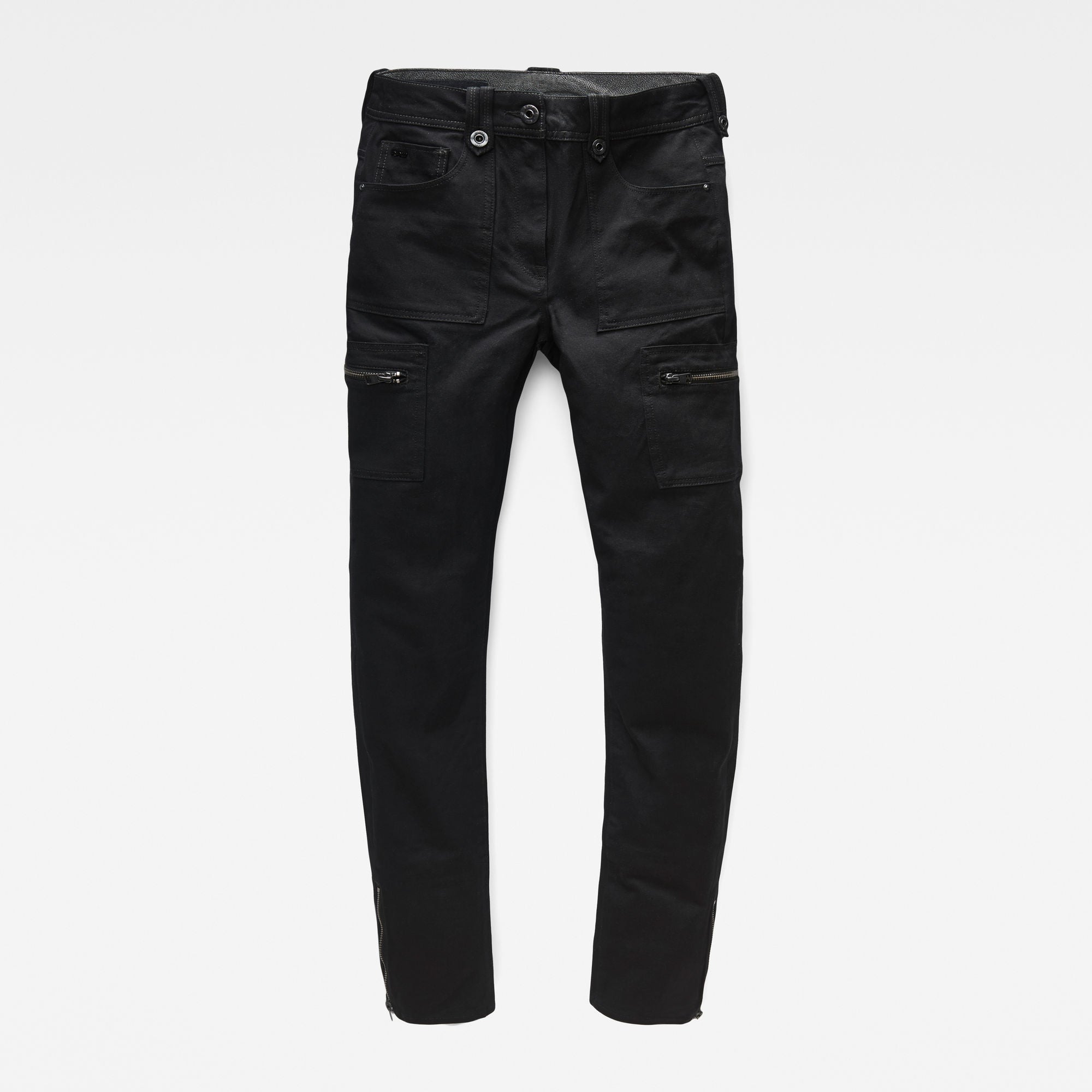 Women s Cargo pants black skinny