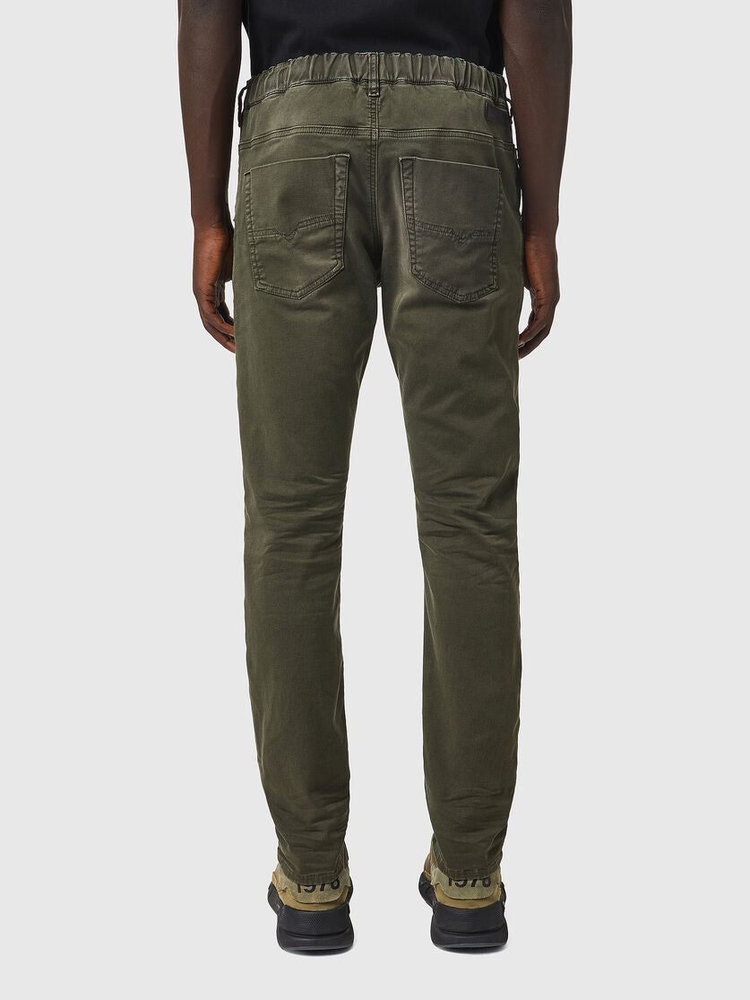 Krooley 0670M Tapered Forest Night Green Joggjeans