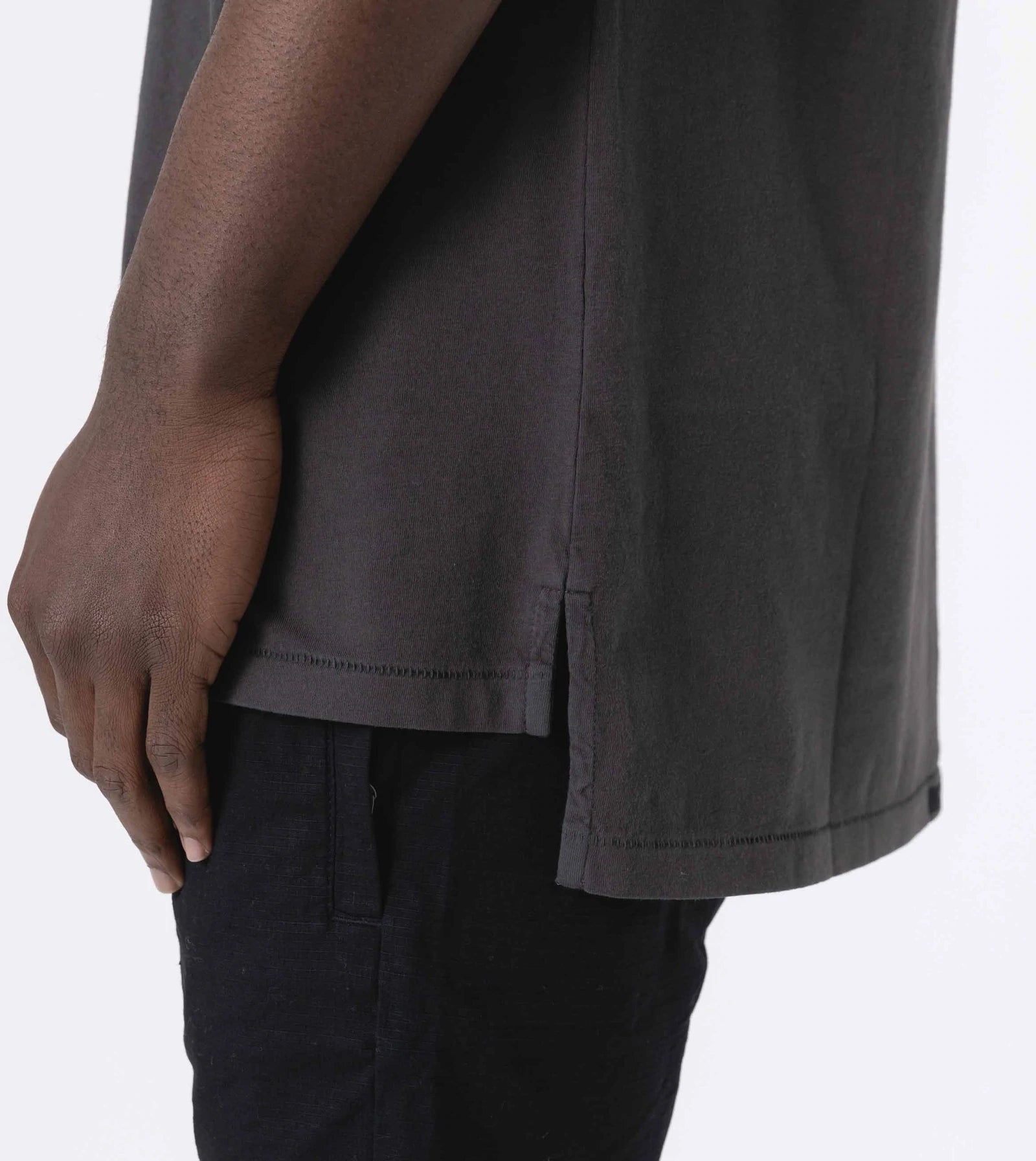 Zanerobe Flintlock T-Shirt Garment Dye Dark Grey