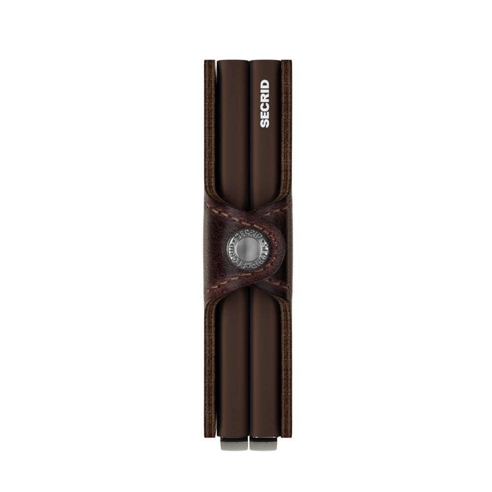 Twinwallet Vintage Chocolate RFID Secure