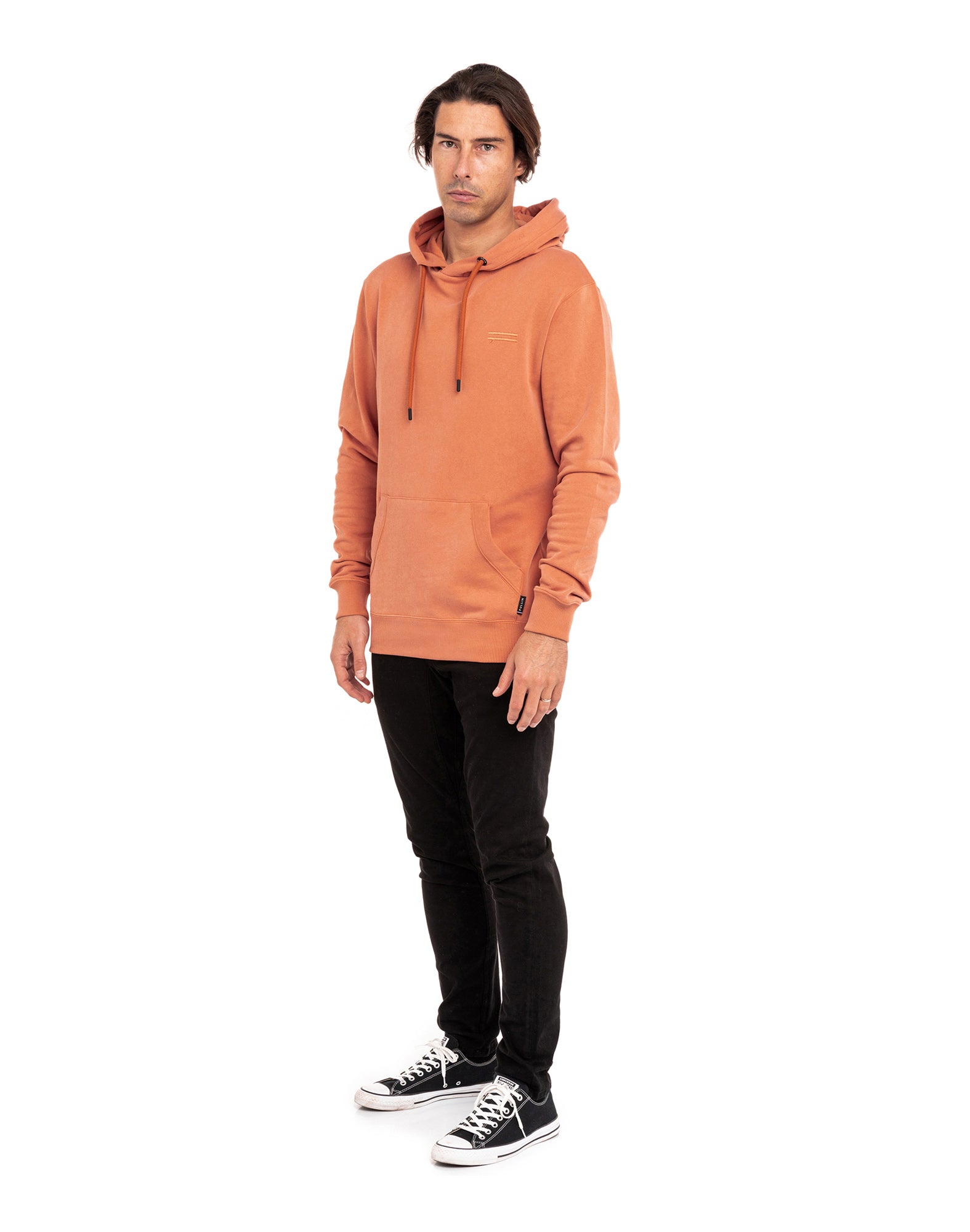 Plain orange 2025 hoodie mens