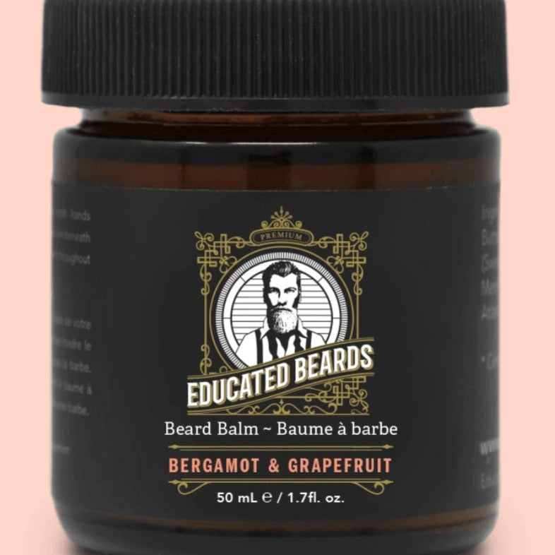 Educated Beards Bergamot & Grapefruit Beard balm for the Educated Man 50ml