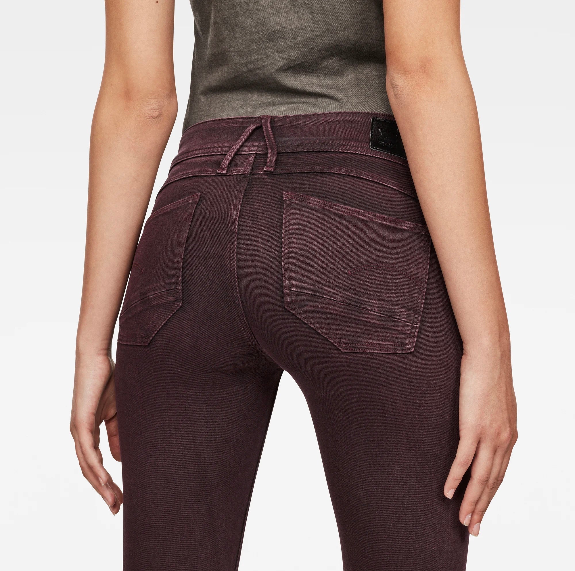 Women's cargo pants skinny mid skinny waist jalpo superstretch