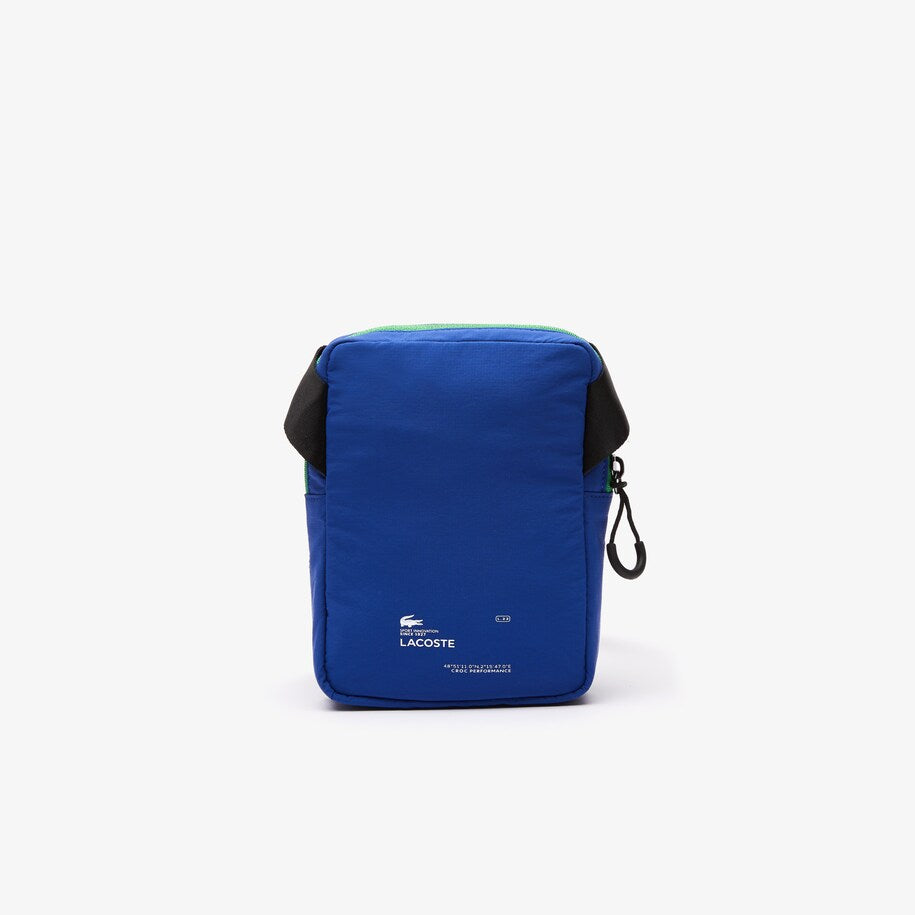 Flat crossover deals bag lacoste