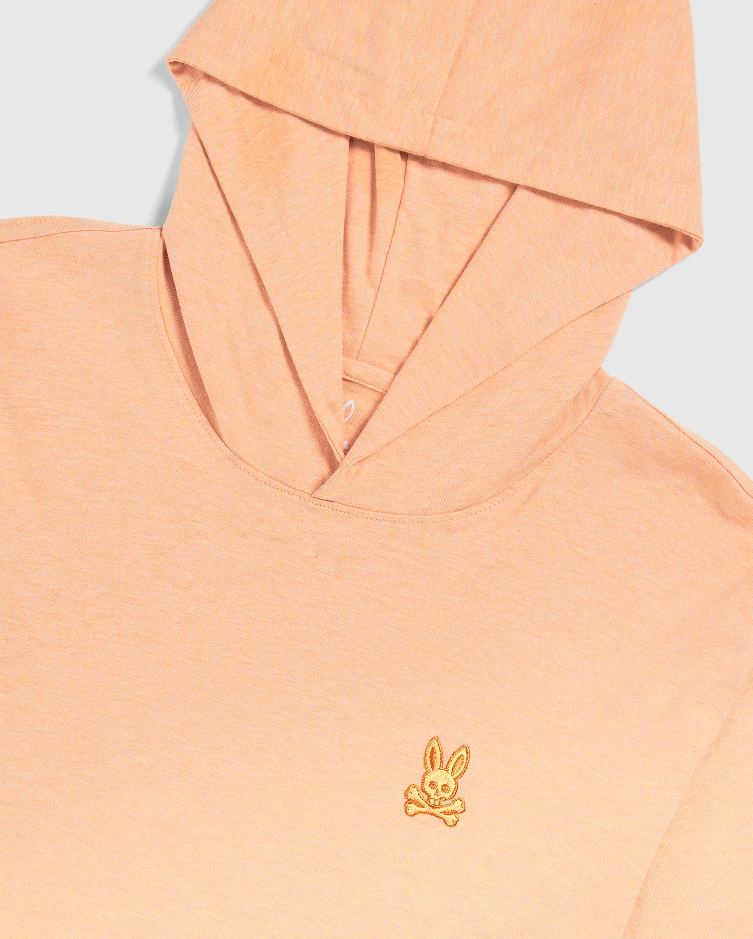 Psycho bunny timmis pullover hoodie Heather sunset sky