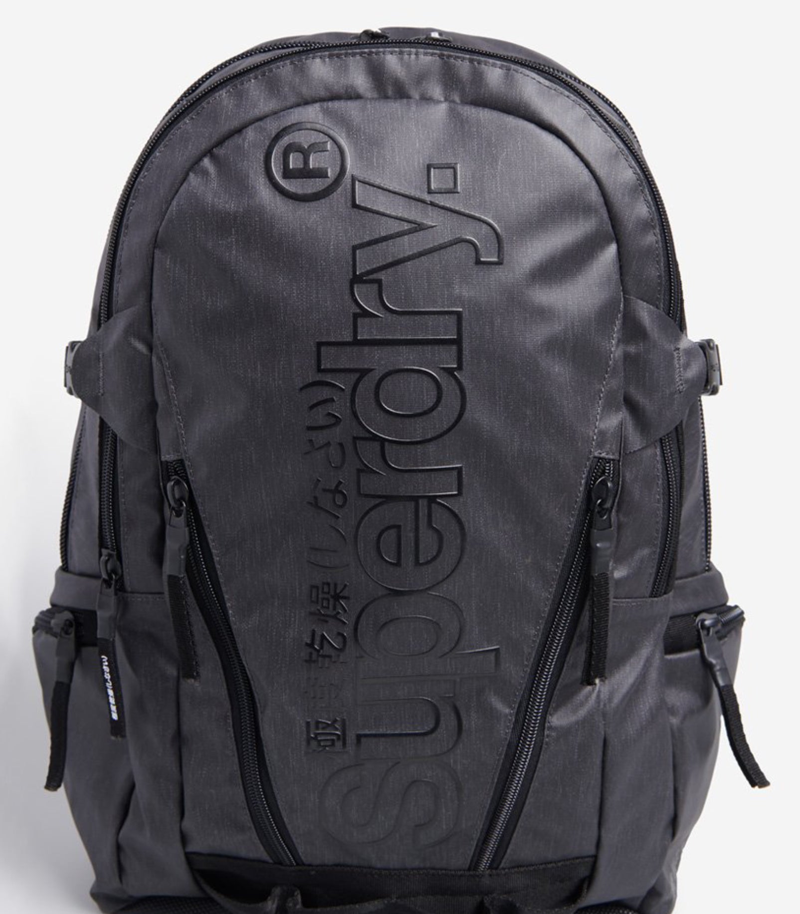 Superdry Unisex Black Tarp Bag Black Backpack