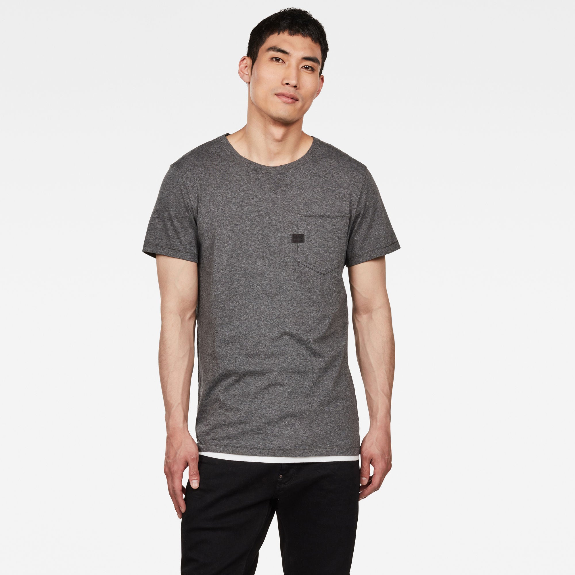 Men’s Granite Heather Pocket T-Shirt