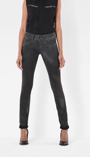 G-STAR Midge Cody Mid Waist Skinny - Cobler Smash women's